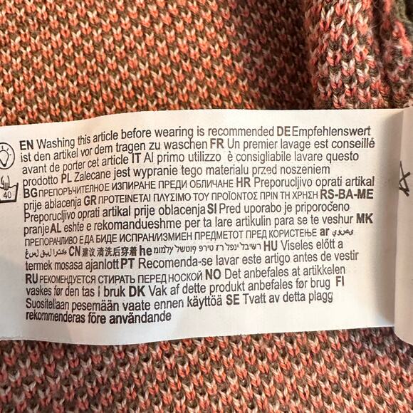 Tally Weijl Poncho XXS/XS Aztec Print Open Front Cardigan Kaftan Cotton Blend - Picture 15 of 16